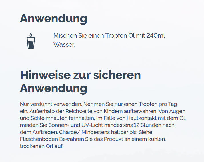 doTERRA MetaPWR Ölmischung Anwendung